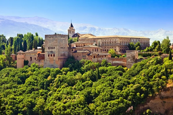 Alhambra, granada, Spanje — Stockfoto