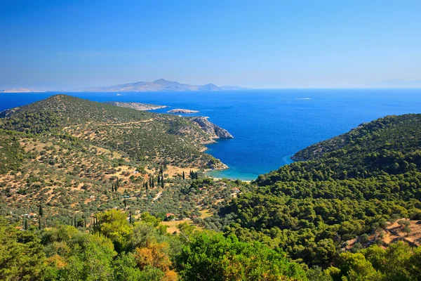 Řecké ostrovy v Egejském moři — Stock fotografie
