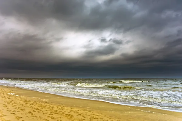 Stormachtig weer, Atlantische Oceaan — Stockfoto