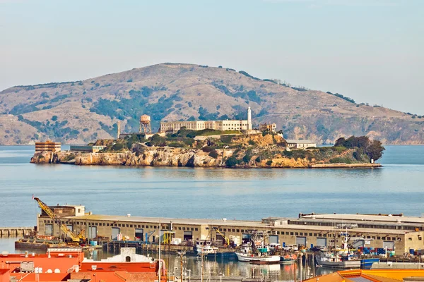 Vue sur la prison d'Alcatraz, San Francisco — Photo