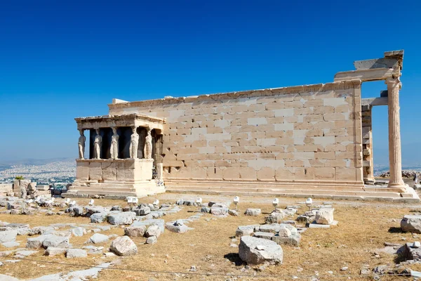 Świątynia w Akropolu, Ateny — Zdjęcie stockowe