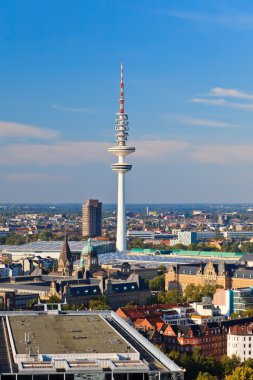 View on Hamburg, Broadcasting Tower clipart