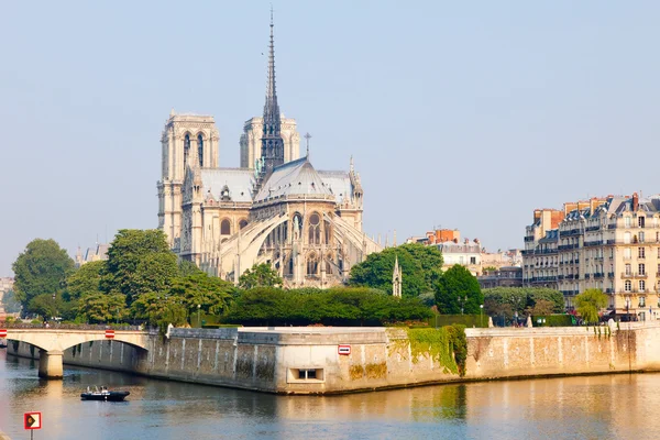 Vue sur Notre Dame de Paris — Photo