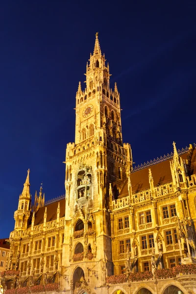 Nova Câmara Municipal em Munique — Fotografia de Stock