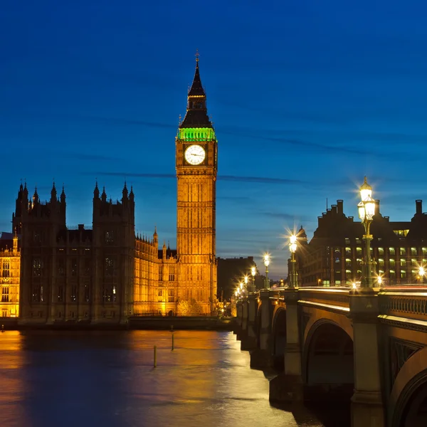Big Ben και Σπίτια του Κοινοβουλίου — Φωτογραφία Αρχείου