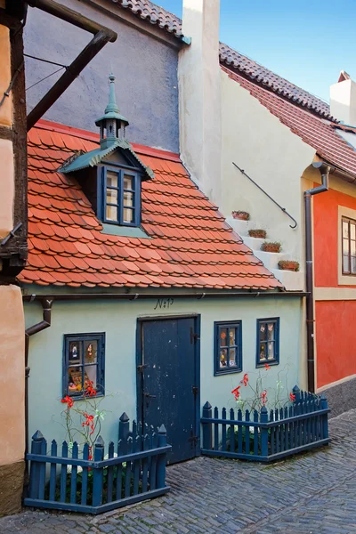 Gouden straatje in Praag — Stockfoto