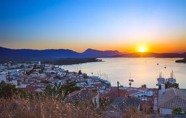 Puesta de sol en Grecia —  Fotos de Stock