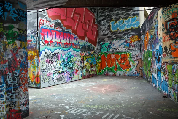 Renkli grafiti — Stok fotoğraf