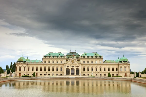 Дворец Бельведер, Вена — стоковое фото