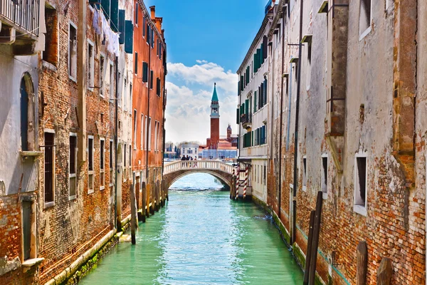Venedik 'te Kanal — Stok fotoğraf
