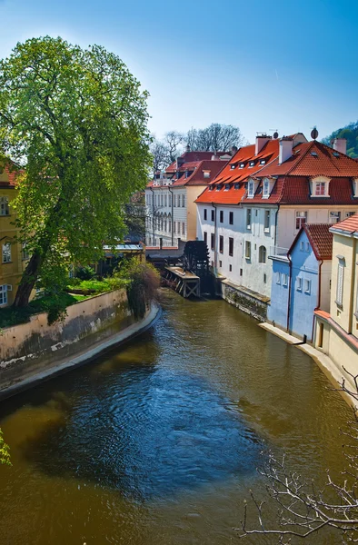 Vattenkvarn i Prag — Stockfoto
