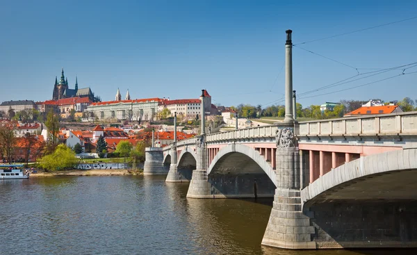 Brücke in Prag — Stockfoto