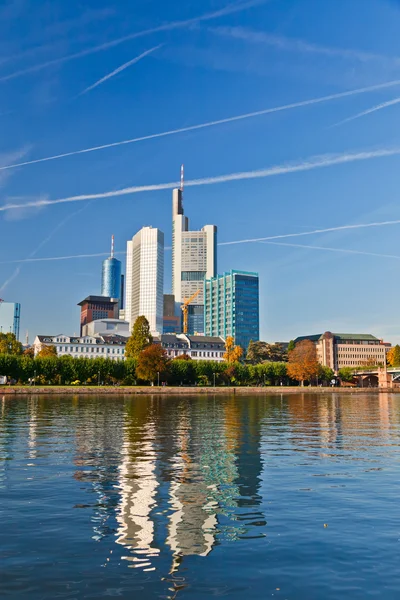 Frankfurt şehir — Stok fotoğraf