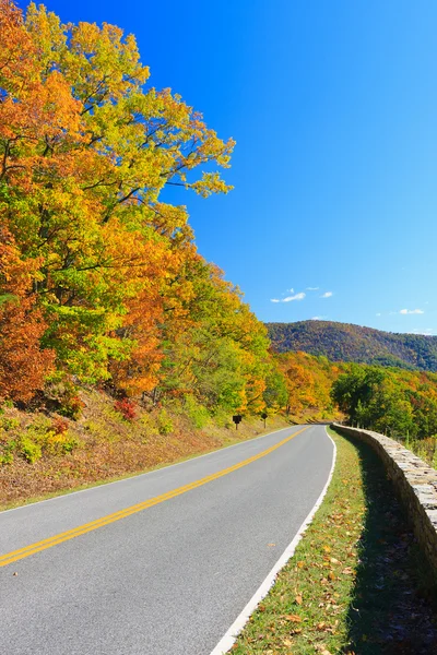 Park narodowy Shenandoah w jesieni — Zdjęcie stockowe
