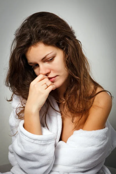 Kvinna som lider av depression — Stockfoto