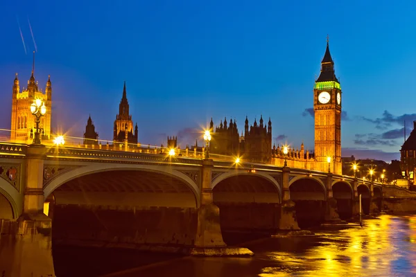 Londra di notte, Regno Unito — Foto Stock
