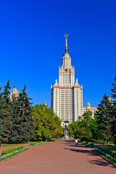 Universidad de Moscú, Moscú, Rusia — Foto de Stock