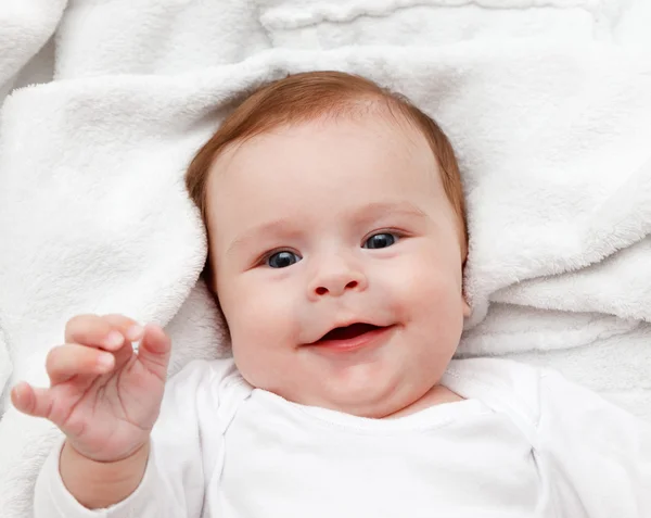 Carino bambino sorridente — Foto Stock