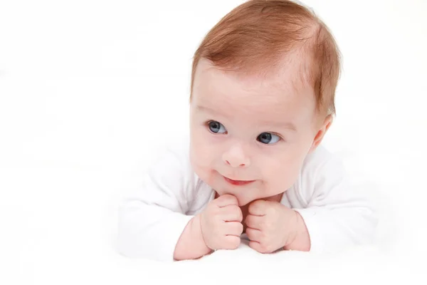 Lindo bebé arrastrándose —  Fotos de Stock