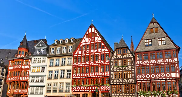 Gamla traditionella tyska byggnader — Stockfoto