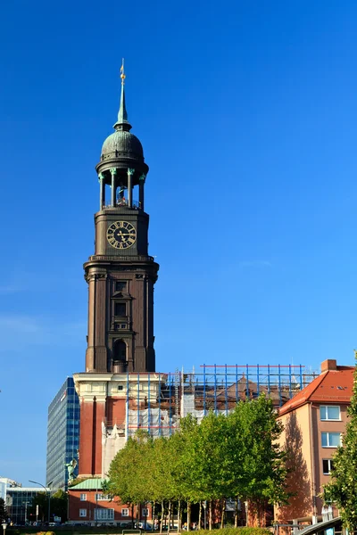 Michel church in Hamburg, Germany — Stock Photo, Image