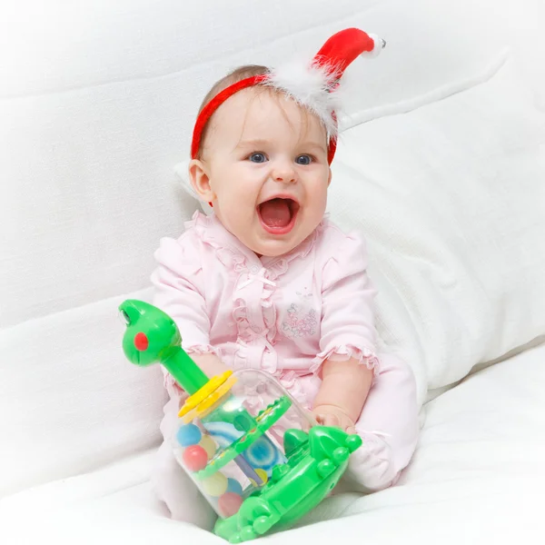 Happy baby girl — Stock Photo, Image