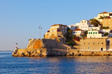 Hydra island, Greece clipart