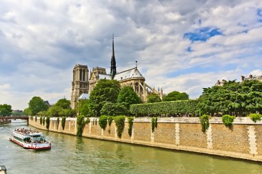 Notre Dame de Paris, Paris, France clipart