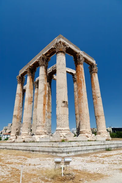 Храм Зевса Олімпійського, Афіни, Греція — стокове фото