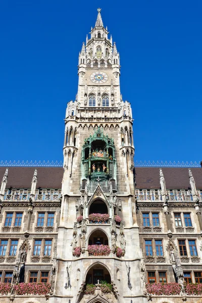 Нова ратуша в Мюнхені — стокове фото