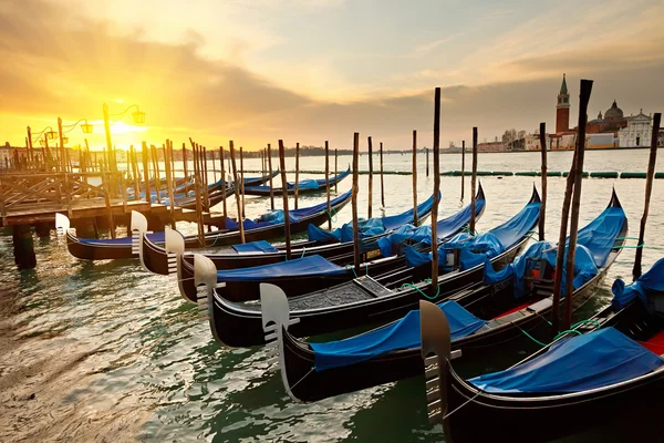Východ slunce v Benátkách — Stock fotografie