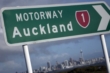 Auckland Sign clipart