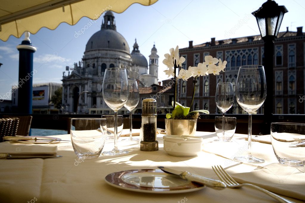 Dinner In Venice