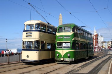 Blackpool Trams clipart