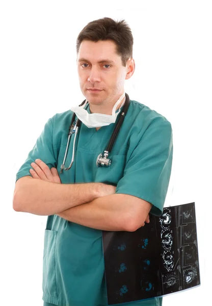 Jovem médico masculino — Fotografia de Stock