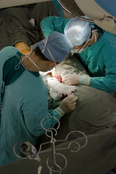 Surgeon. view from above — Stock Photo, Image