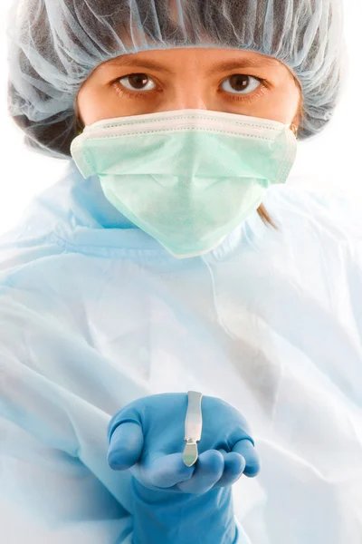Kvinnliga kirurgen läkare — Stockfoto