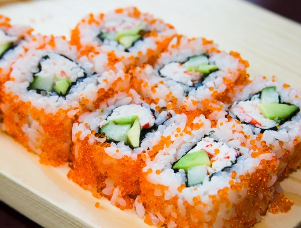 Rollos de sushi de California — Foto de Stock