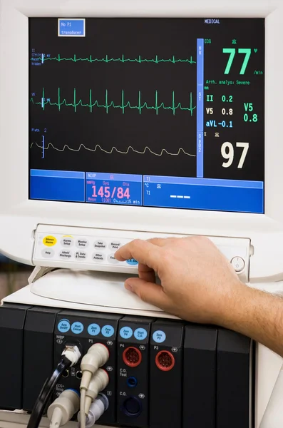 Monitoring in ICU — Stock Photo, Image