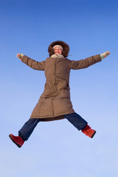 stock image Jumping girl