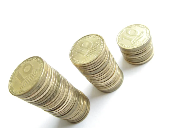 Rouleaues monedas —  Fotos de Stock