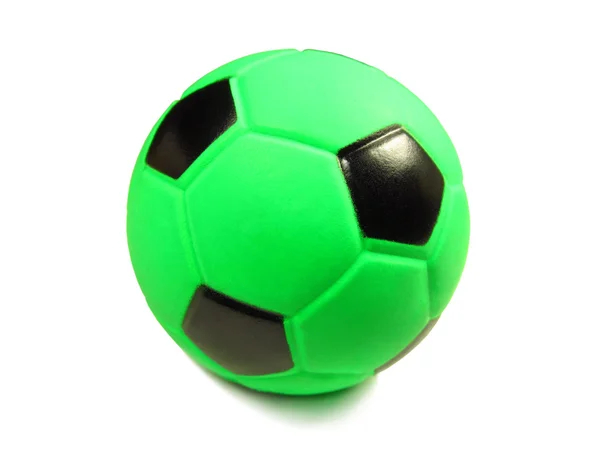 Grüner Fußball — Stockfoto