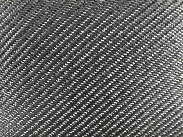 Textur des schwarzen Materials — Stockfoto