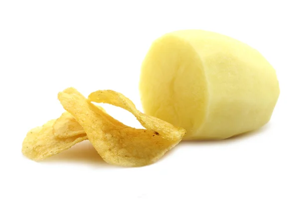 Patatas y patatas fritas —  Fotos de Stock