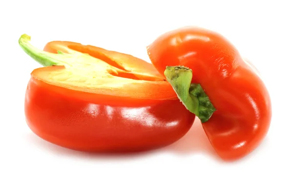 Gesneden rode paprica — Stockfoto