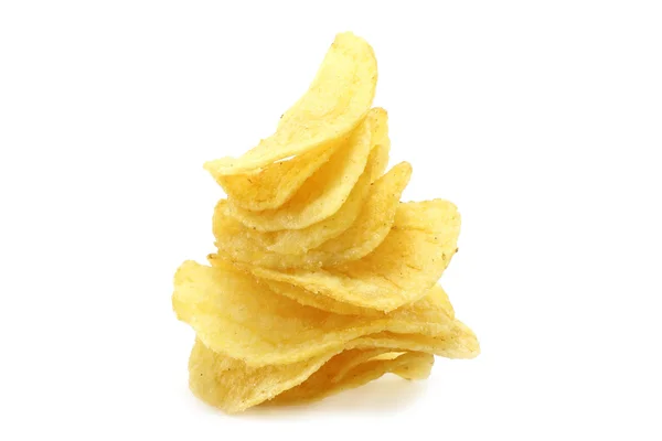 Chips pyramid — Stockfoto