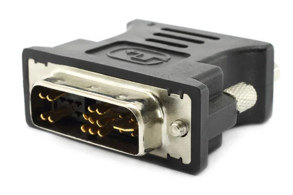 Monitör için HDMI konektör — Stok fotoğraf