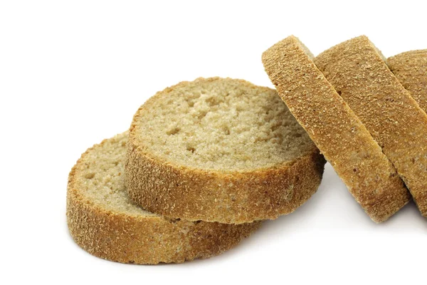 Ekmek yakın çekim kesmek — Stok fotoğraf