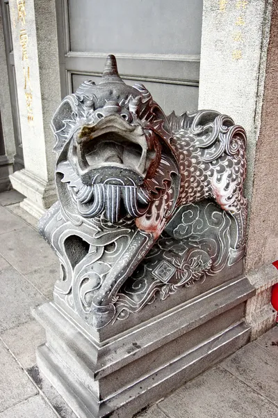 Chinese unicorn sculpture — Stock Photo, Image