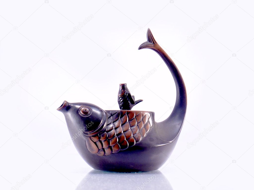 A chinese teapot